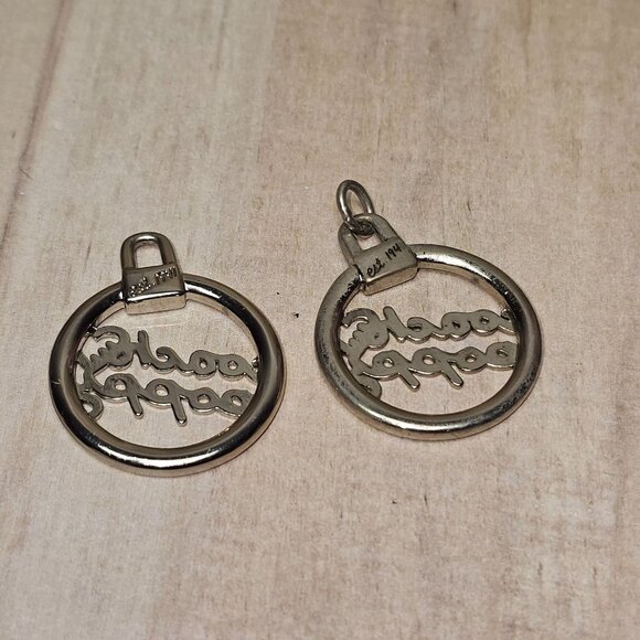 Coach Purse Charms Hardware Hang Tags Poppy - Picture 6 of 6